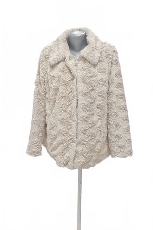 Dámský kabát Canda, barva béžová, velikost 46