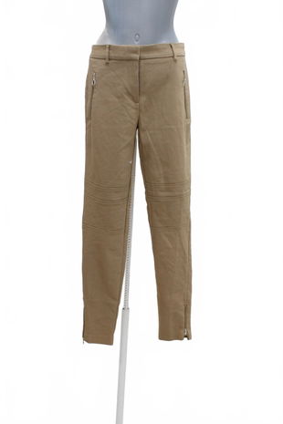 Dámske nohavice Mango, farba hnedá, veľkosť 36