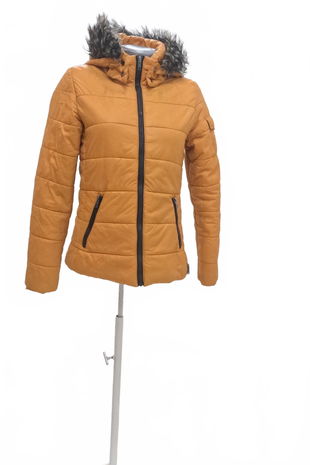 Dámska zimná bunda Reserved, farba oranžová, veľkosť 34