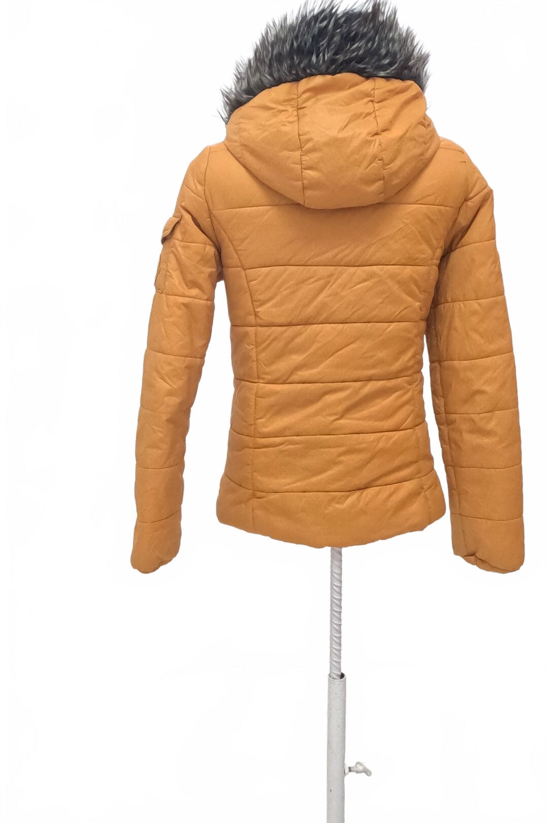 Dámska zimná bunda Reserved, farba oranžová, veľkosť 34