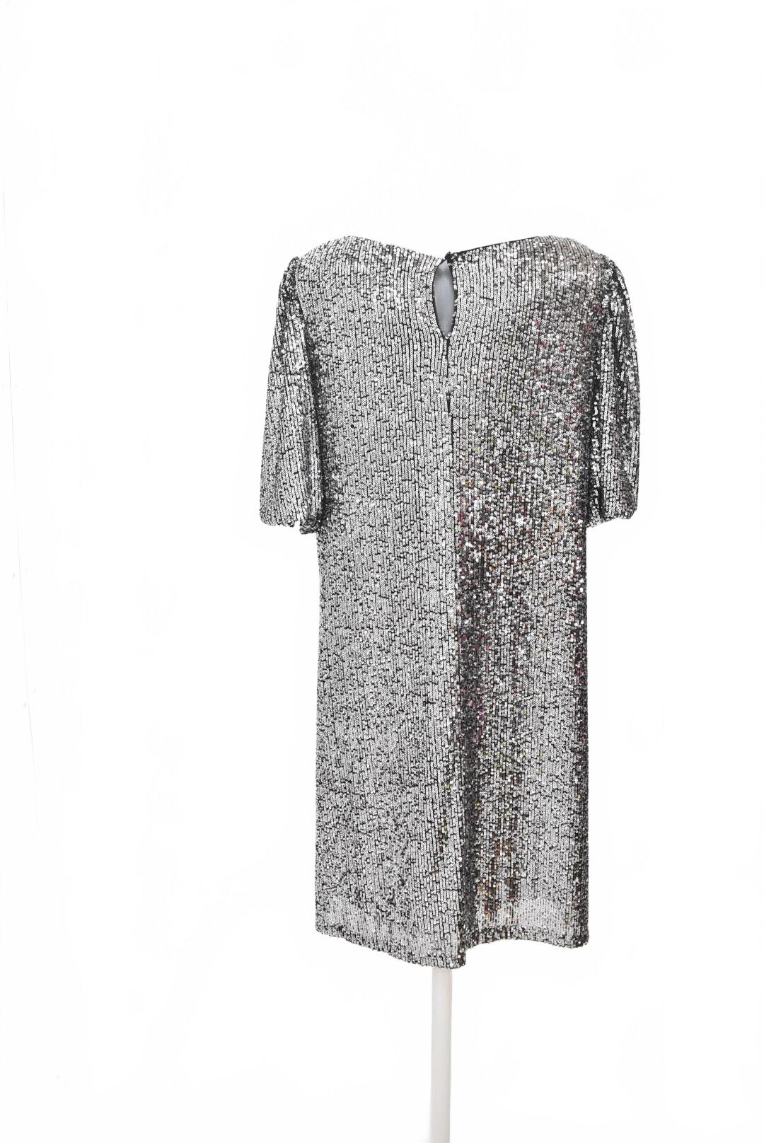 Dámske šaty F&F, farba strieborná, veľkosť 44