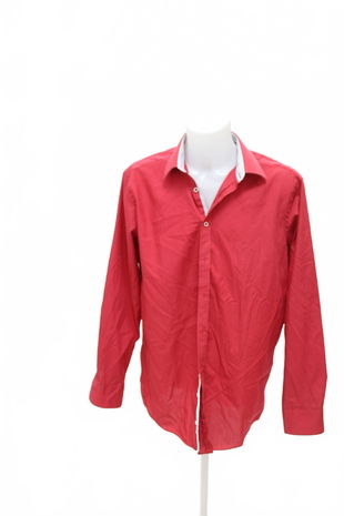 Pánská košile Genesis, barva červená, velikost 43