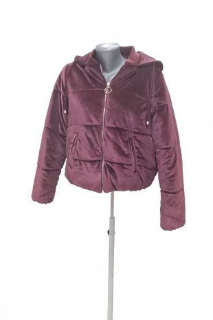 Dámska bunda Soyaconcept, farba bordó, veľkosť M