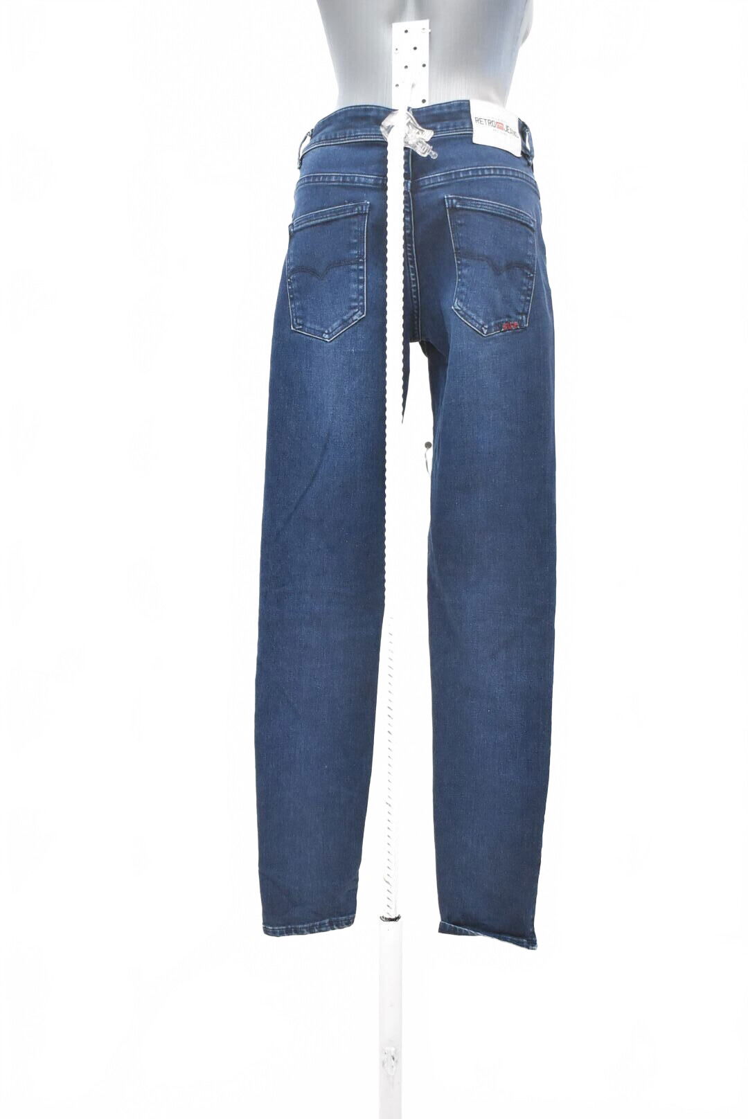 Dámske nohavice Retro, farba denim, veľkosť S