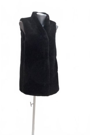 Dámska vesta Reserved, farba čierna, veľkosť S