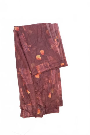 Závěs, barva vzorovaná