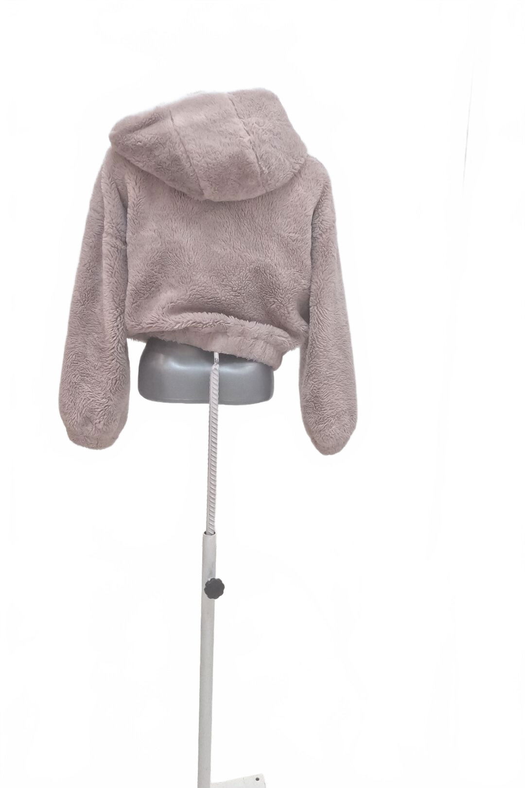 Dámska mikina Bershka bez potlače, farba ružová, veľkosť S