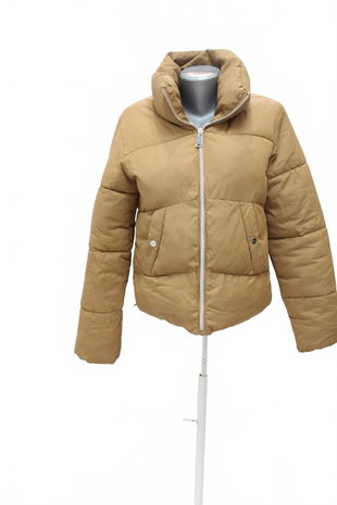 Dámska zimná bunda Jean Pascale, farba hnedá, veľkosť 34