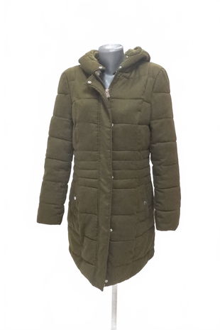 Dámska zimná bunda Gate, farba khaki, veľkosť 38