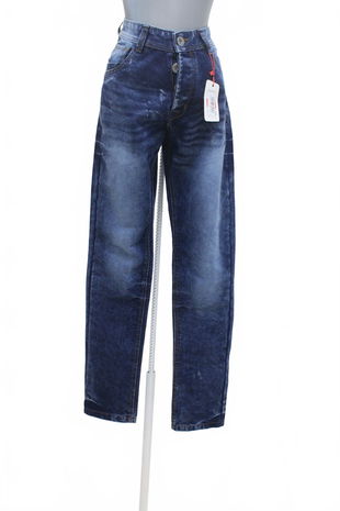 Pánské kalhoty Genesis, barva denim, velikost M