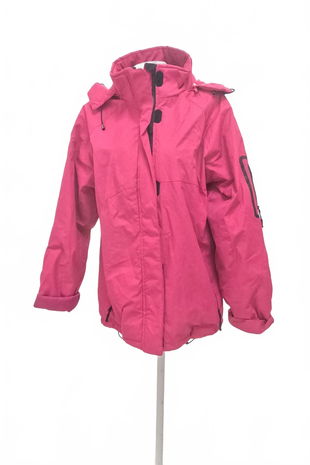 Dámská zimní bunda Genesis, barva růžová, velikost 4XL