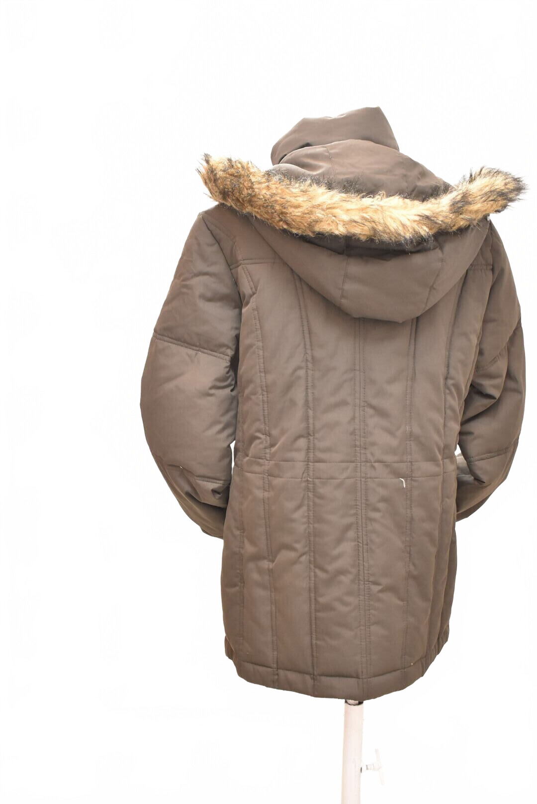 Dámska zimná bunda C&A, farba khaki, veľkosť 42