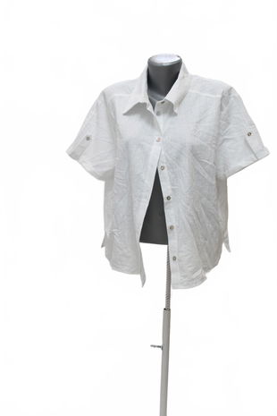 Dámská halenka Sinsay, barva bílá, velikost 2XL