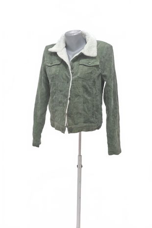 Dámska bunda Genesis, farba zelená, veľkosť S