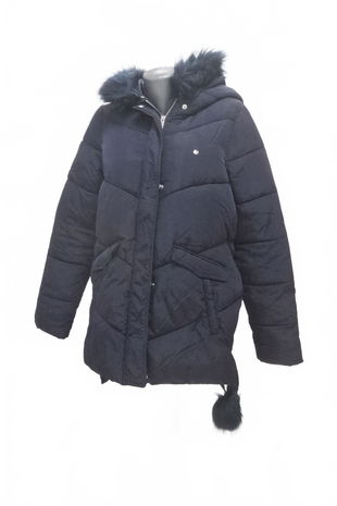Dámska zimná bunda Cropp, farba modrá, veľkosť L