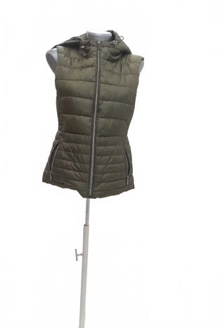 Dámska vesta Zara, farba khaki, veľkosť M