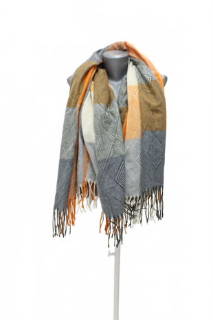 Dámská šála Genesis, barva vzorovaná