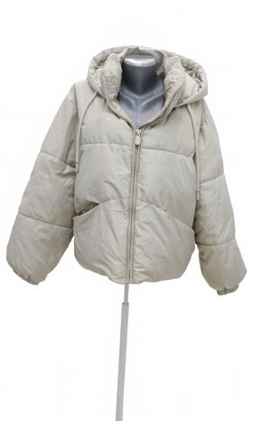 Dámska zimná bunda Reserved, farba béžová, veľkosť L