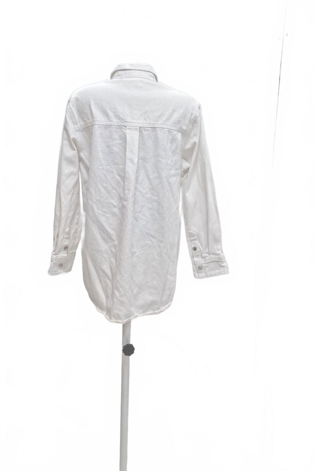 Dámska bunda Reserved, farba biela, veľkosť XS