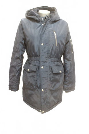 Dievčenská zimná bunda Marks & Spencer, farba modrá, veľkosť 14-15 r