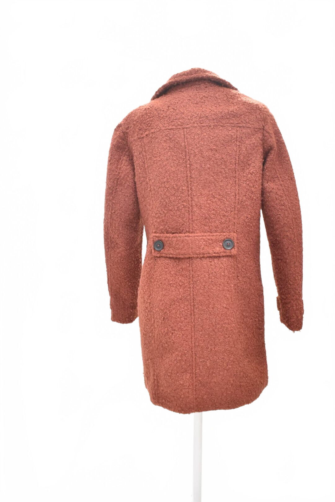 Dámsky kabát Jean Pascale, farba hnedá, veľkosť 40