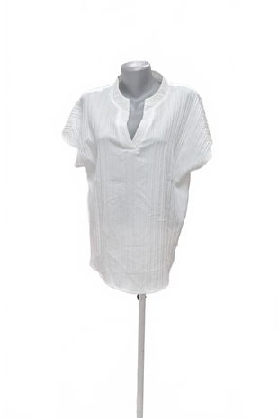 Dámské tričko Genesis bez potisku, barva bílá, velikost 3XL