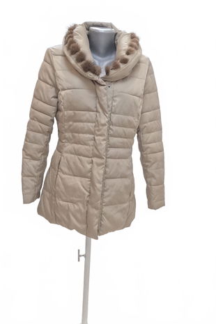 Dámska bunda Genesis, farba béžová, veľkosť M