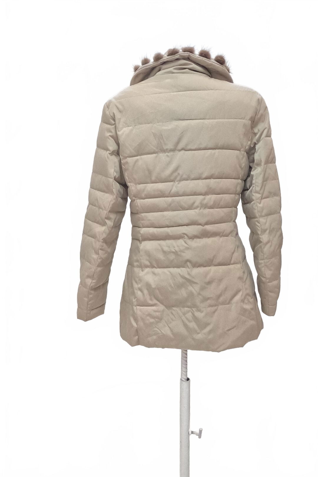 Dámska bunda Genesis, farba béžová, veľkosť M