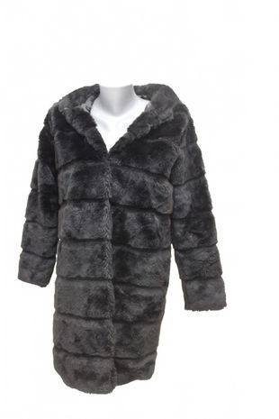 Dámsky kabát Amisu, farba čierna, veľkosť 34