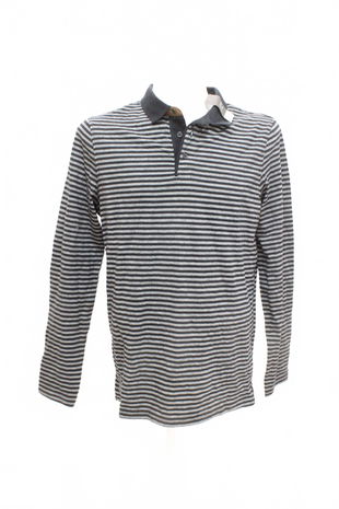 Pánské tričko Livergy bez potisku, barva pruhovaná, velikost M