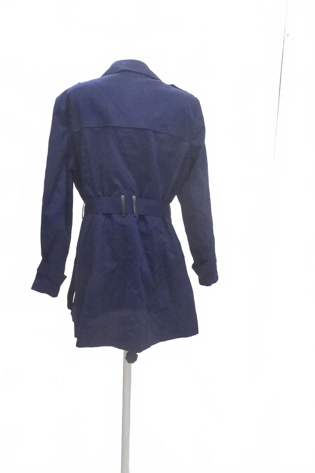 Dámský kabát F&F, barva modrá, velikost 46