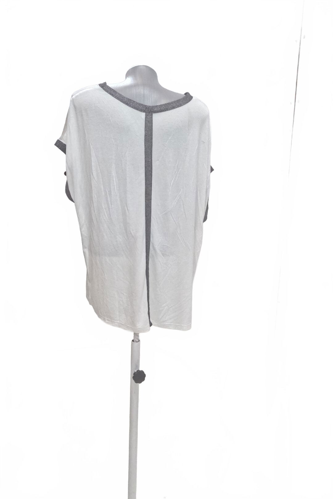 Dámske tričko Bodyflirt s potlačou, farba biela, veľkosť L