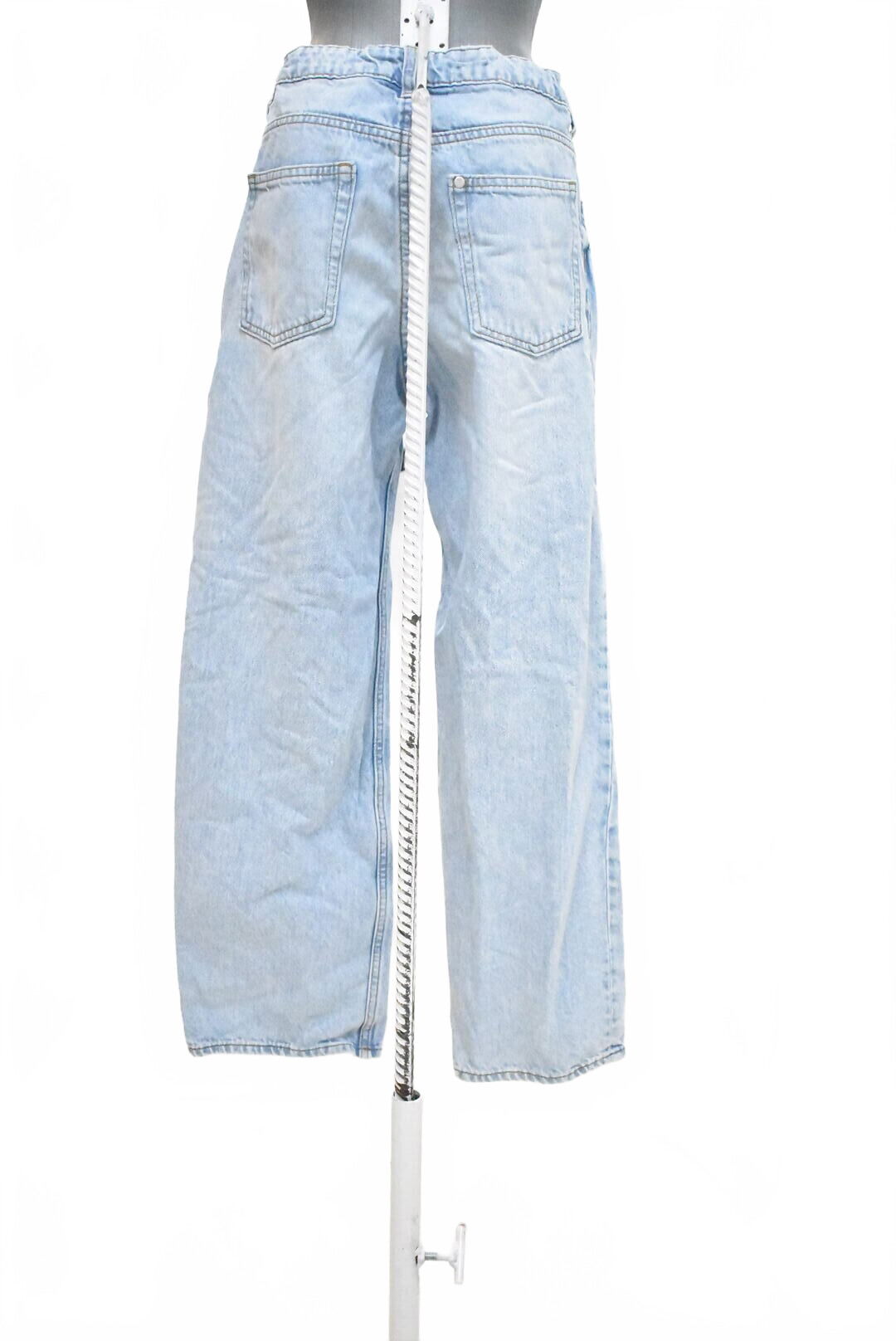 Dievčenské nohavice H&M, farba denim, veľkosť 158