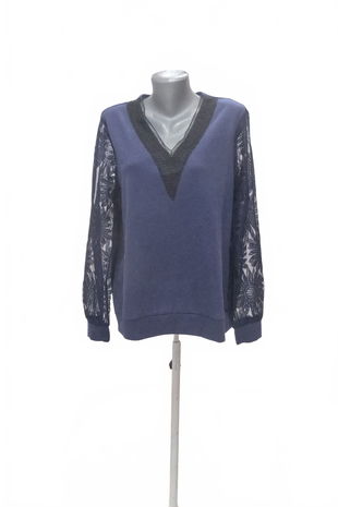 Dámská halenka Genesis, barva modrá, velikost 2XL