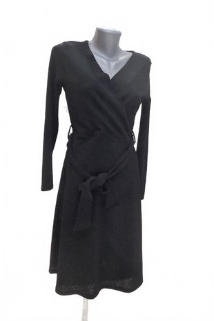 Dámske šaty Mango, farba čierna, veľkosť S