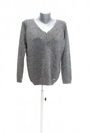Dámsky sveter Mohito, farba sivá, veľkosť L