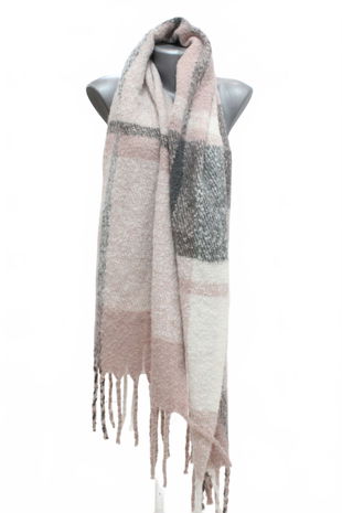 Dámská šála Genesis, barva vzorovaná