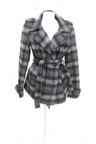 Dámsky kabát Yessica, farba vzorovaná, veľkosť 38