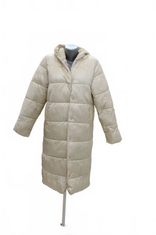 Dámska zimná bunda Sinsay, farba béžová, veľkosť 36