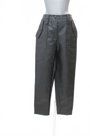 Dámske nohavice Trendyol, farba čierna, veľkosť 38