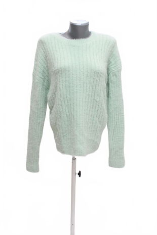 Dievčenský sveter H&M, farba zelená, veľkosť 170