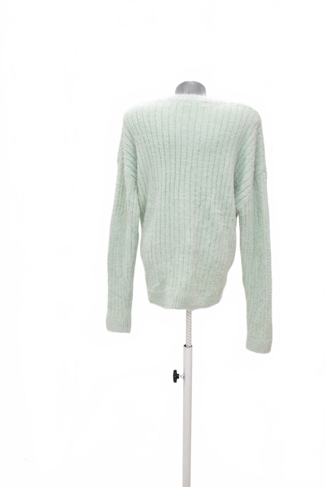 Dievčenský sveter H&M, farba zelená, veľkosť 170