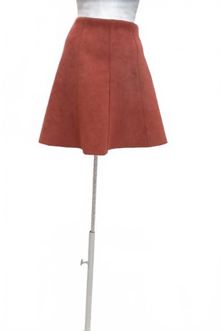 Dámska sukňa Amisu, farba oranžová, veľkosť 40