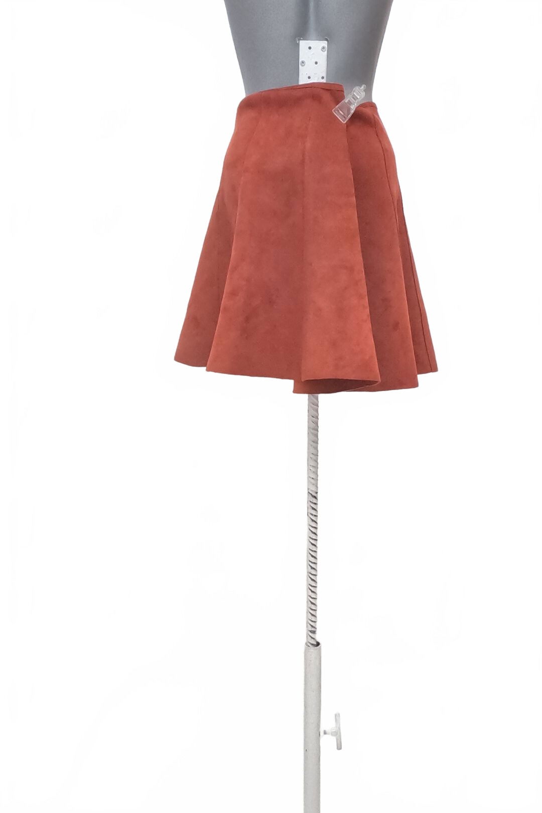 Dámska sukňa Amisu, farba oranžová, veľkosť 40