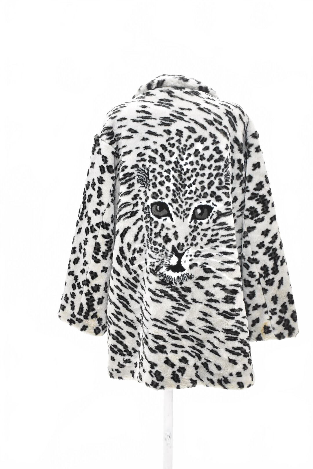 Dámsky zimný kabát Genesis, farba zvieracie vzory, veľkosť 38