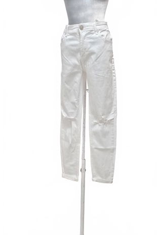 Pánské kalhoty Fishbone (Fsbn), barva bílá, velikost S