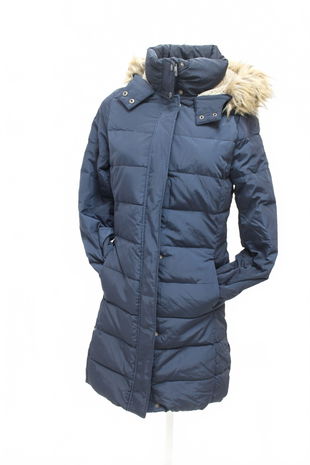 Dievčenská zimná bunda C&A, farba modrá, veľkosť 176