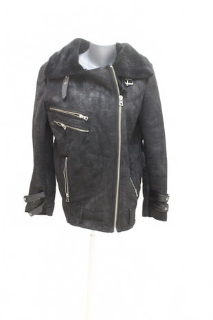 Dámska zimná bunda Reserved, farba čierna, veľkosť 38