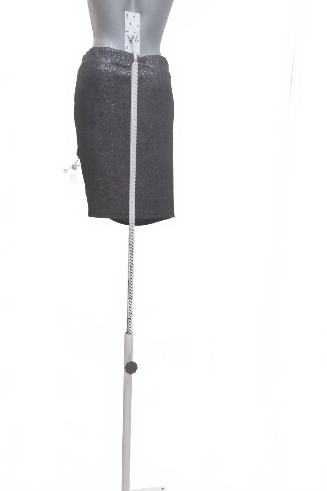 Dámska sukňa Amisu, farba čierna, veľkosť 38