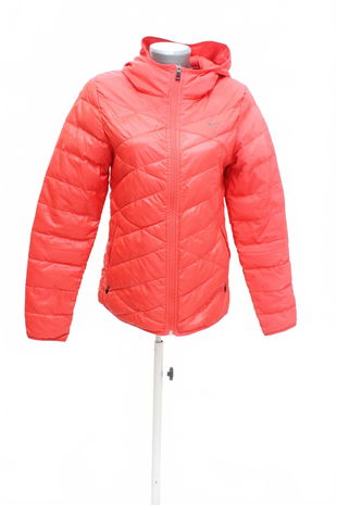 Dámska bunda Nike, farba červená, veľkosť S